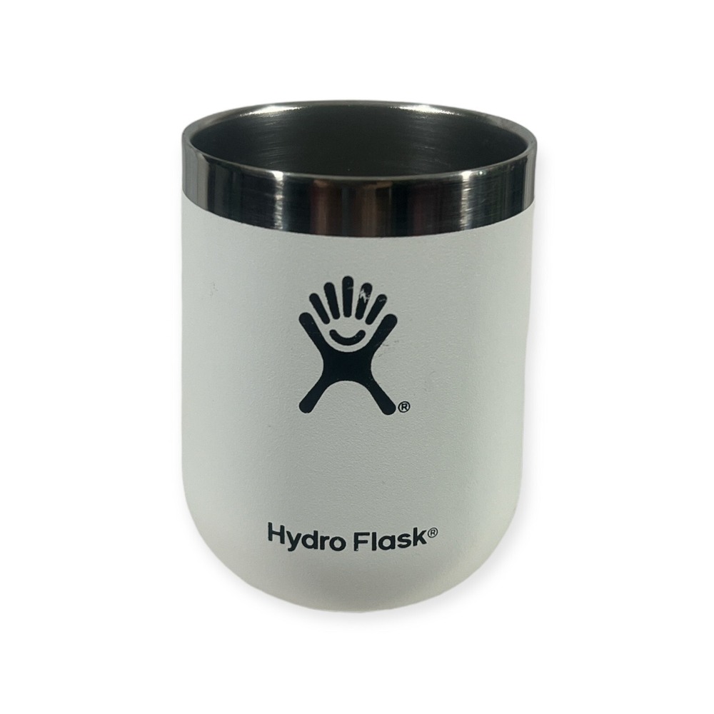 Hydro Flask 10‎ oz Wine Tumbler White No Lid